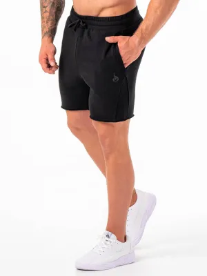 Force 6" Track Shorts - Black performance wear