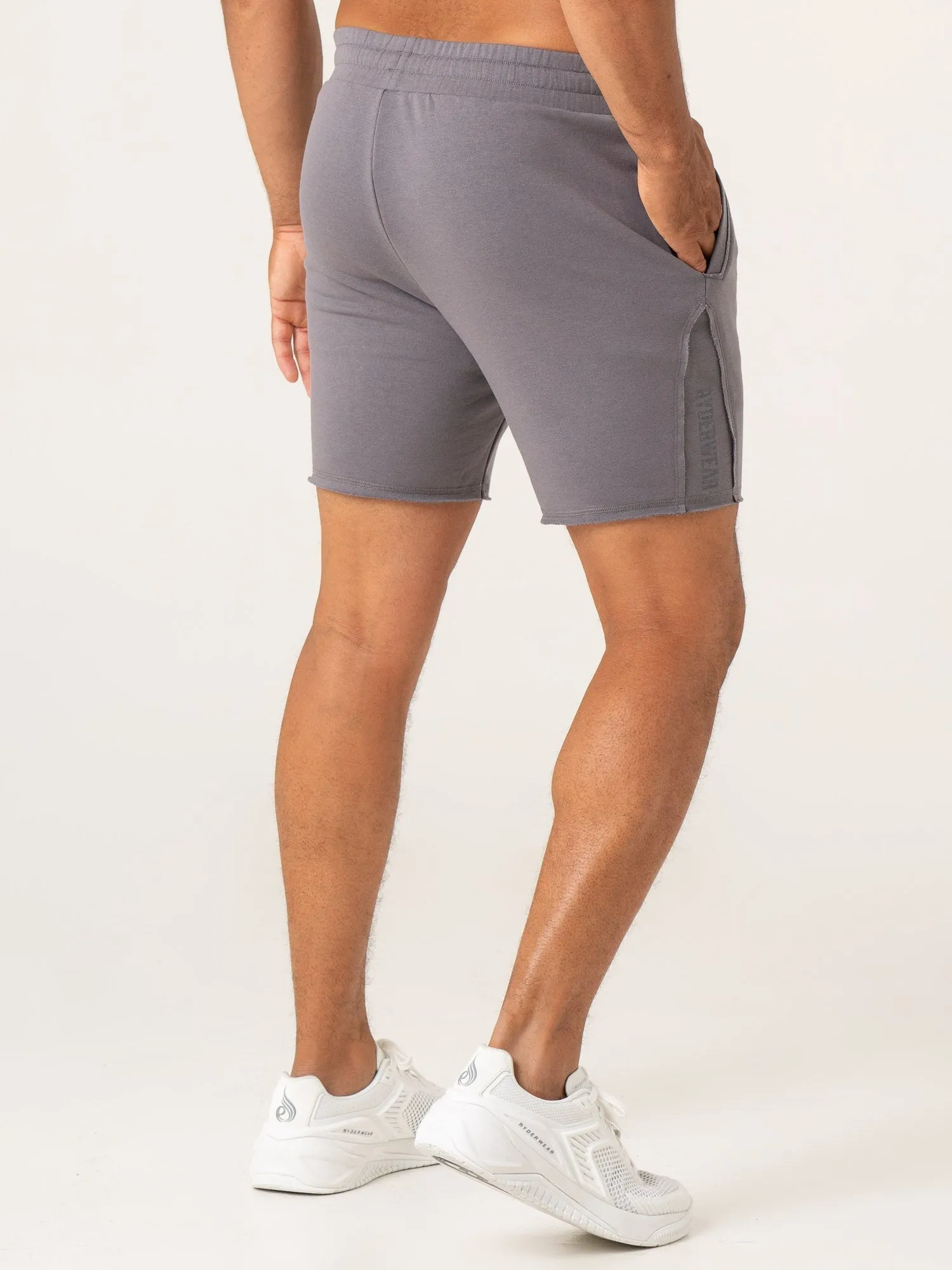 Force 6" Track Shorts - Charcoal training clothes
