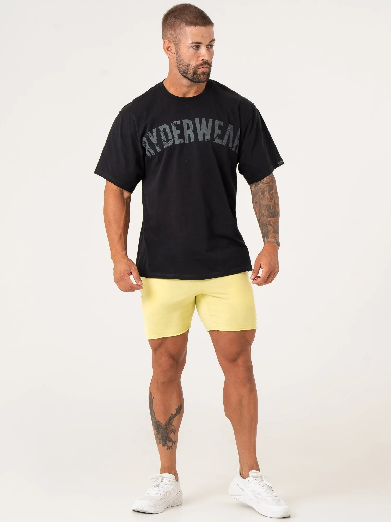Force 6" Track Shorts - Lemon fitness trends
