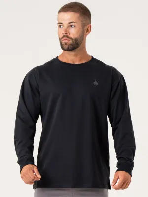 Force Crew Neck - Black casual edge