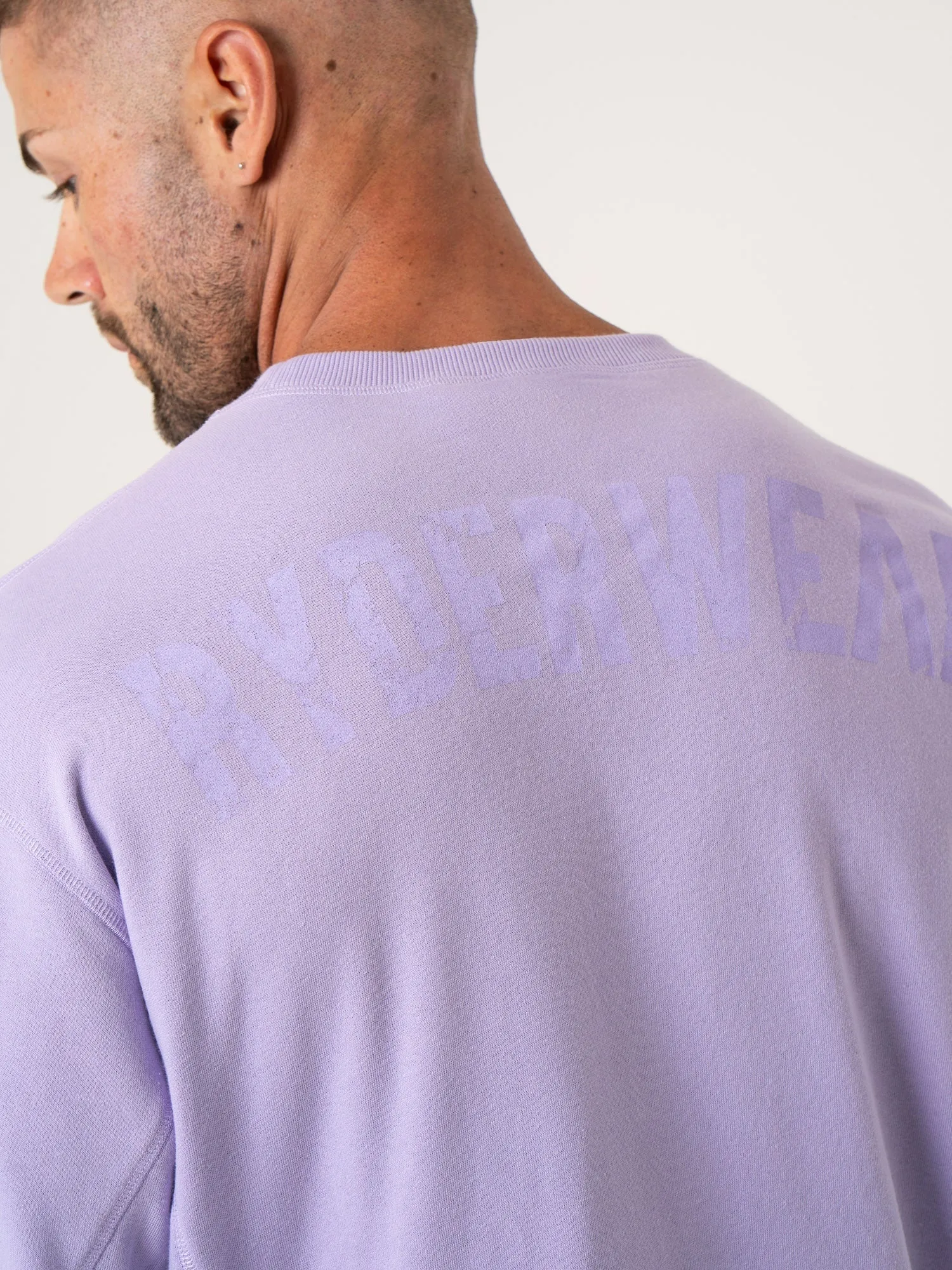 Force Crew Neck - Purple versatile knit