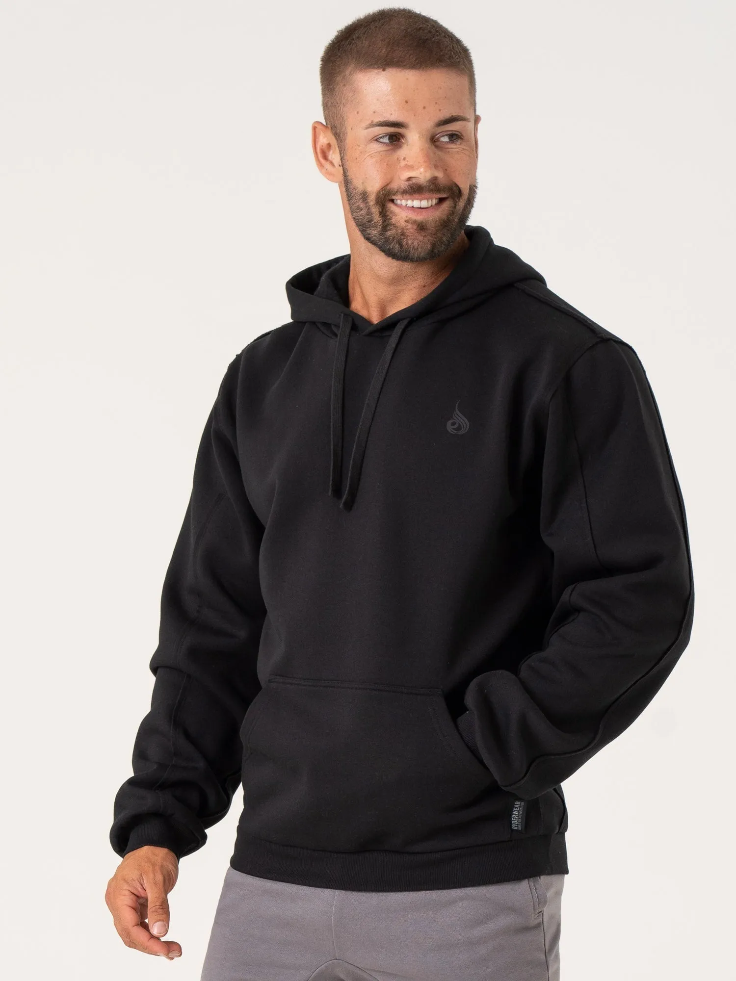 Force Hoodie - Black cozy fashion