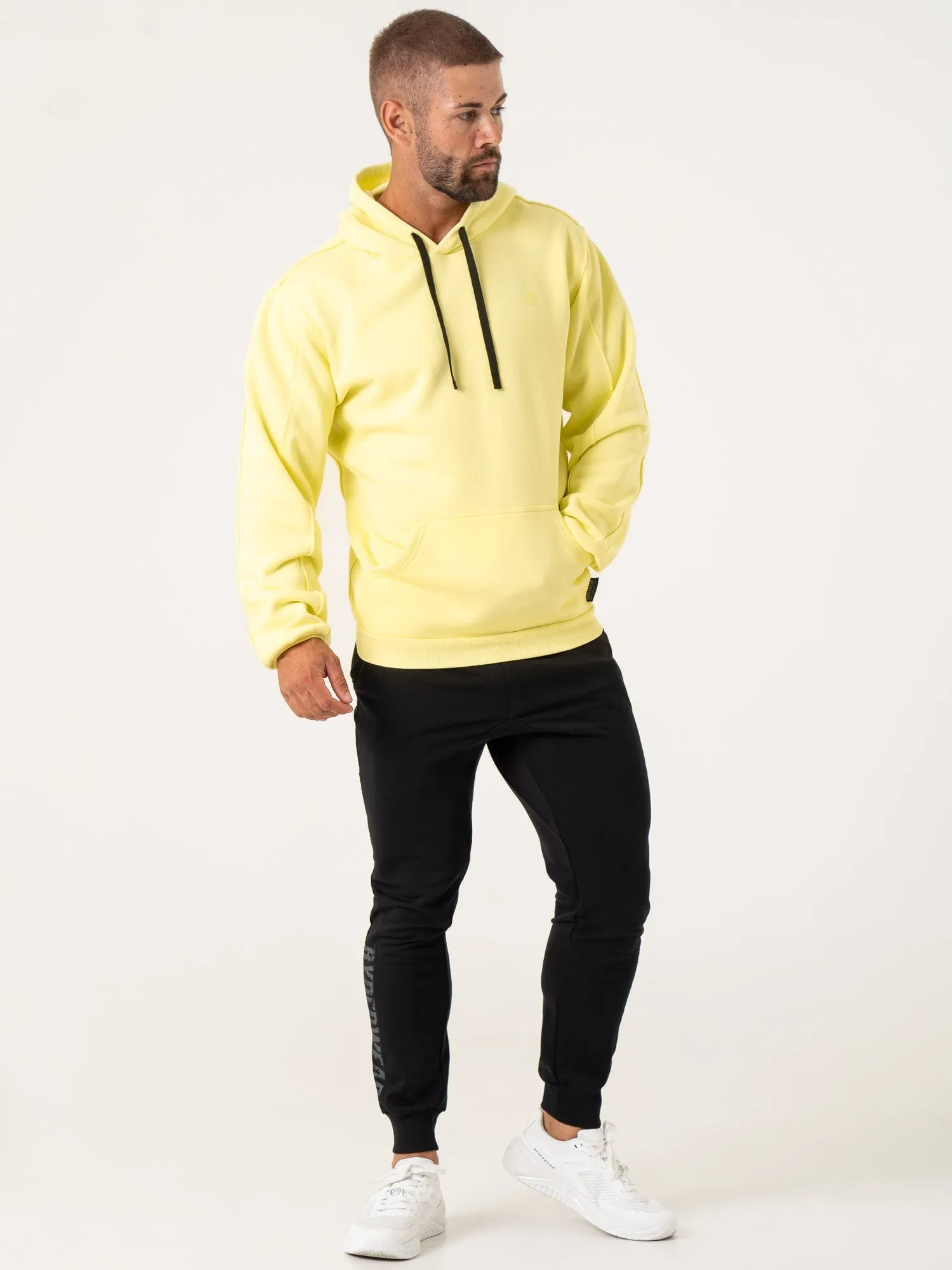 Force Hoodie - Lemon breathable fabric