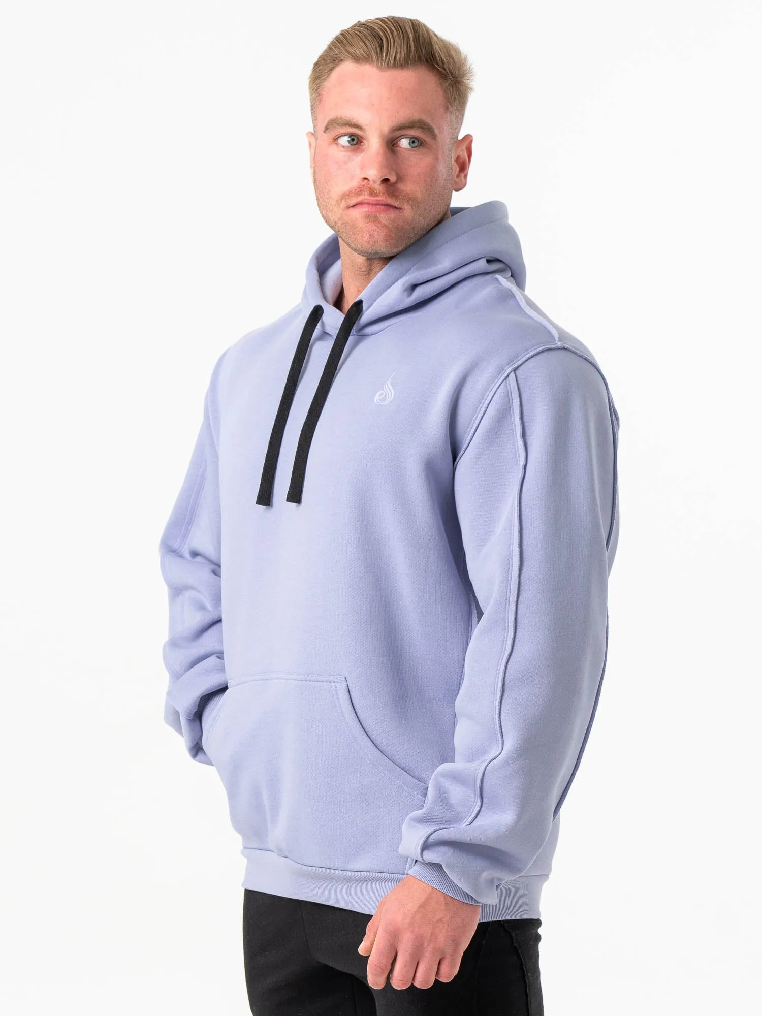 Force Hoodie - Lilac Blue casual trend