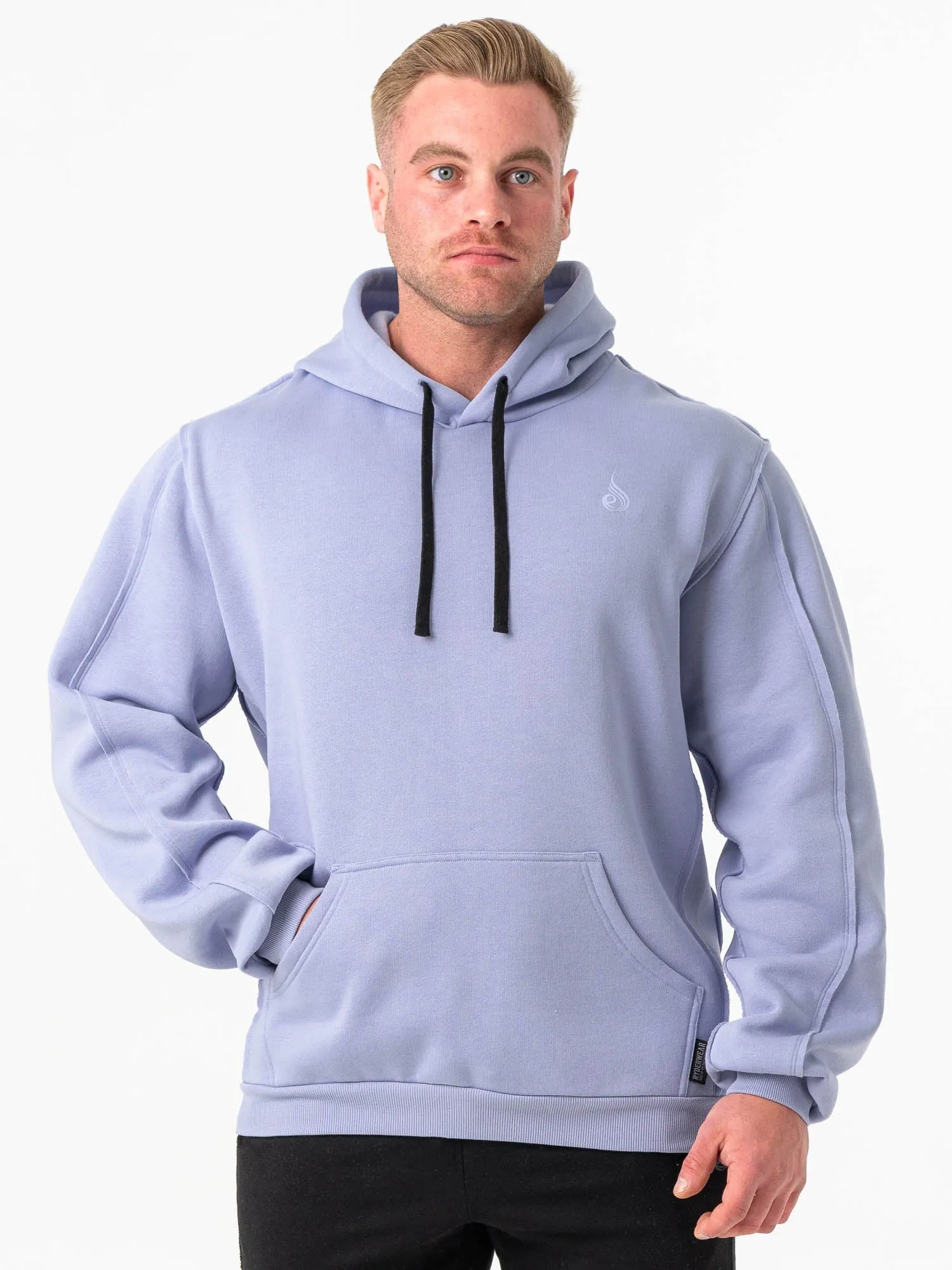 Force Hoodie - Lilac Blue classic design