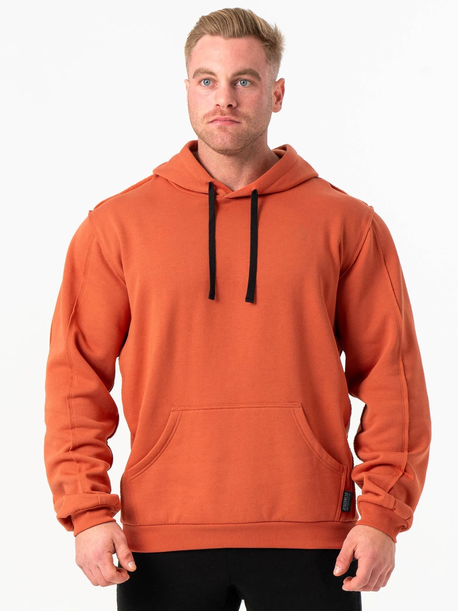 Force Hoodie - Terracotta relaxed fit