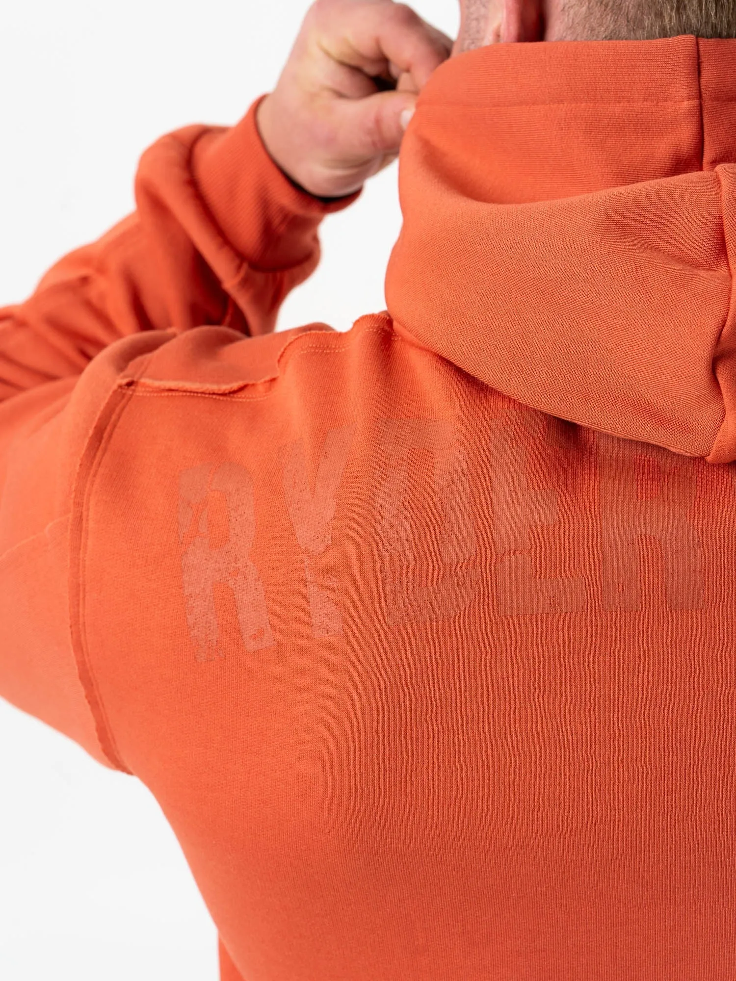 Force Hoodie - Terracotta eco fabric