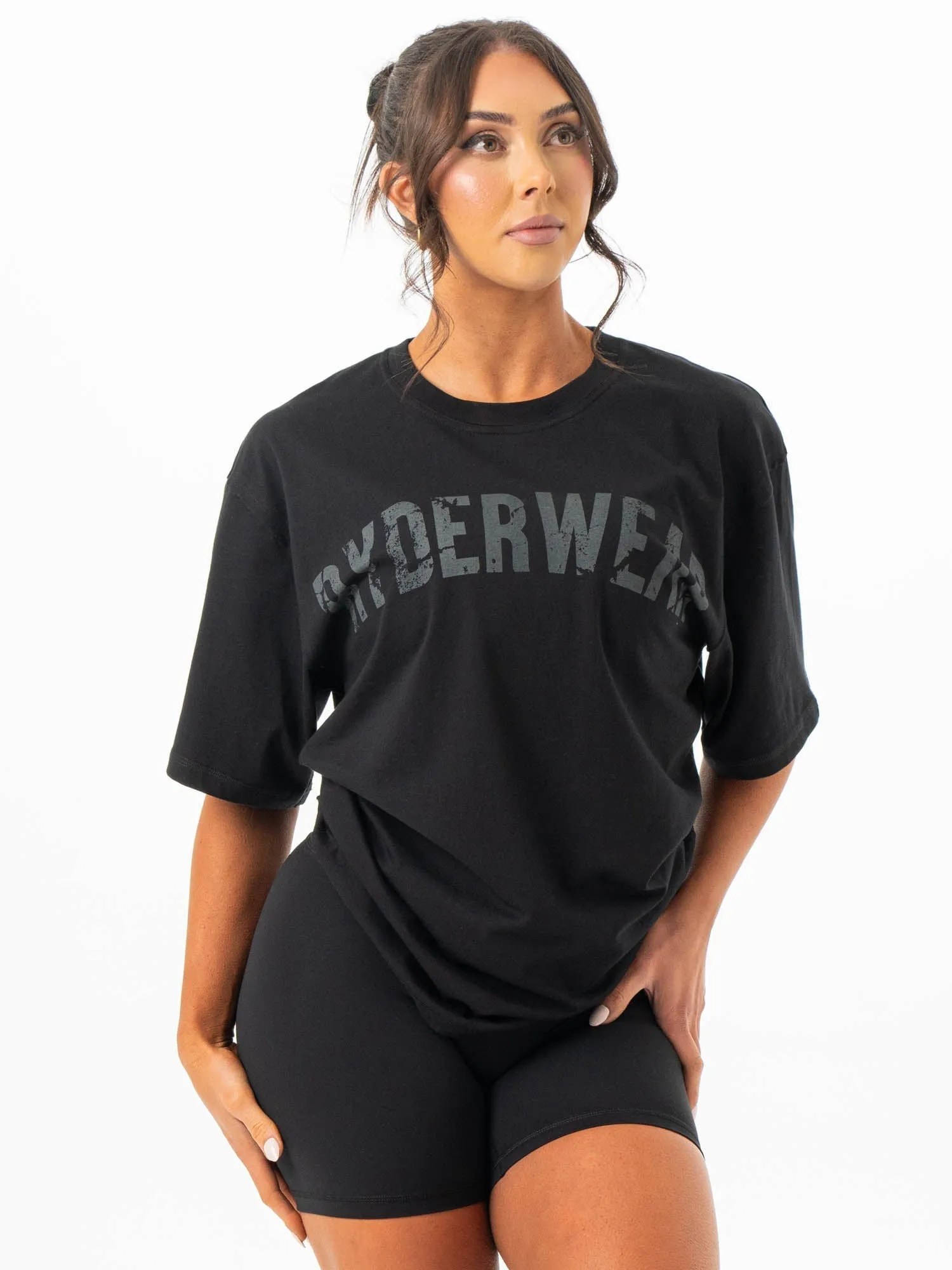 Force Oversized T-Shirt - Black multi-function