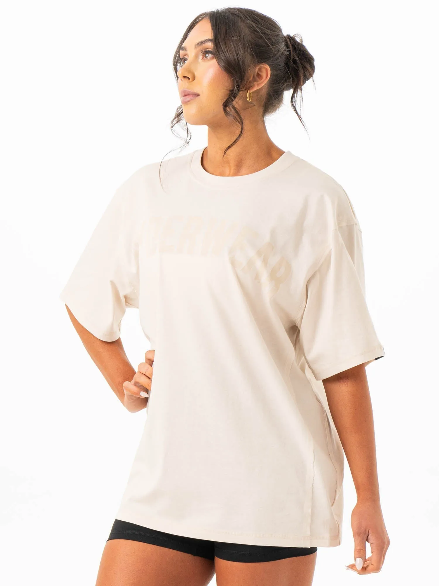 Force Oversized T-Shirt - Bone casual fashion