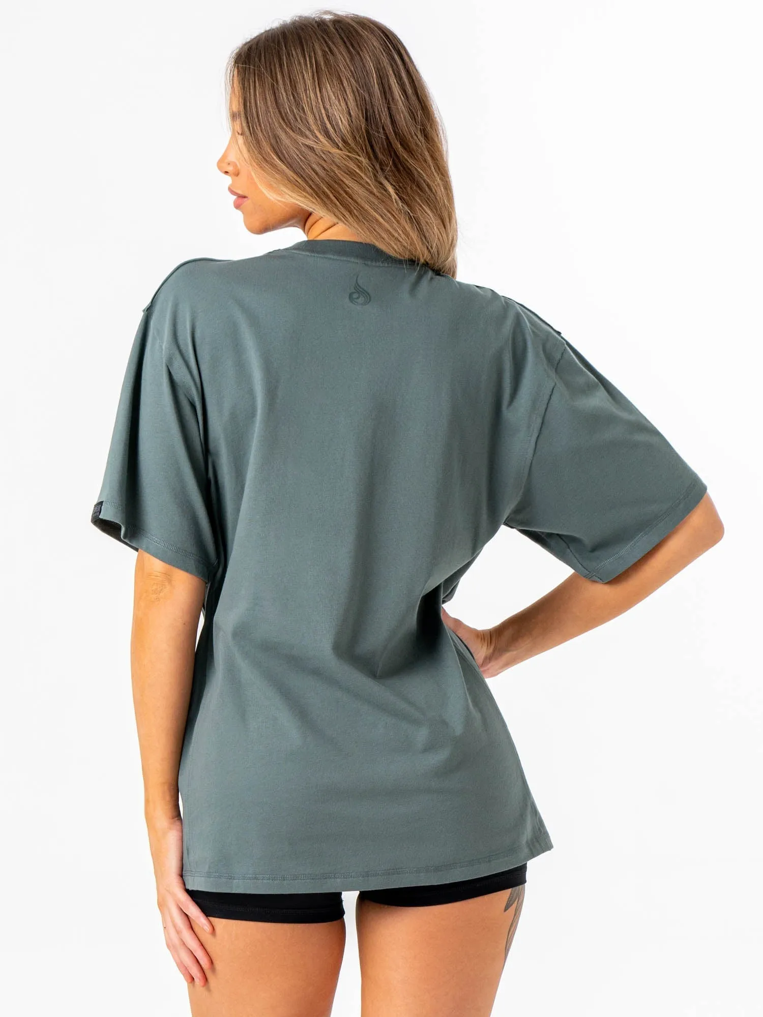 Force Oversized T-Shirt - Fern Green casual style