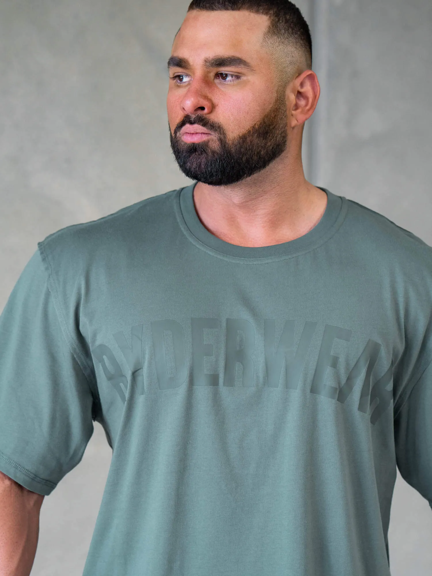Force Oversized T-Shirt - Fern Green casual vibe