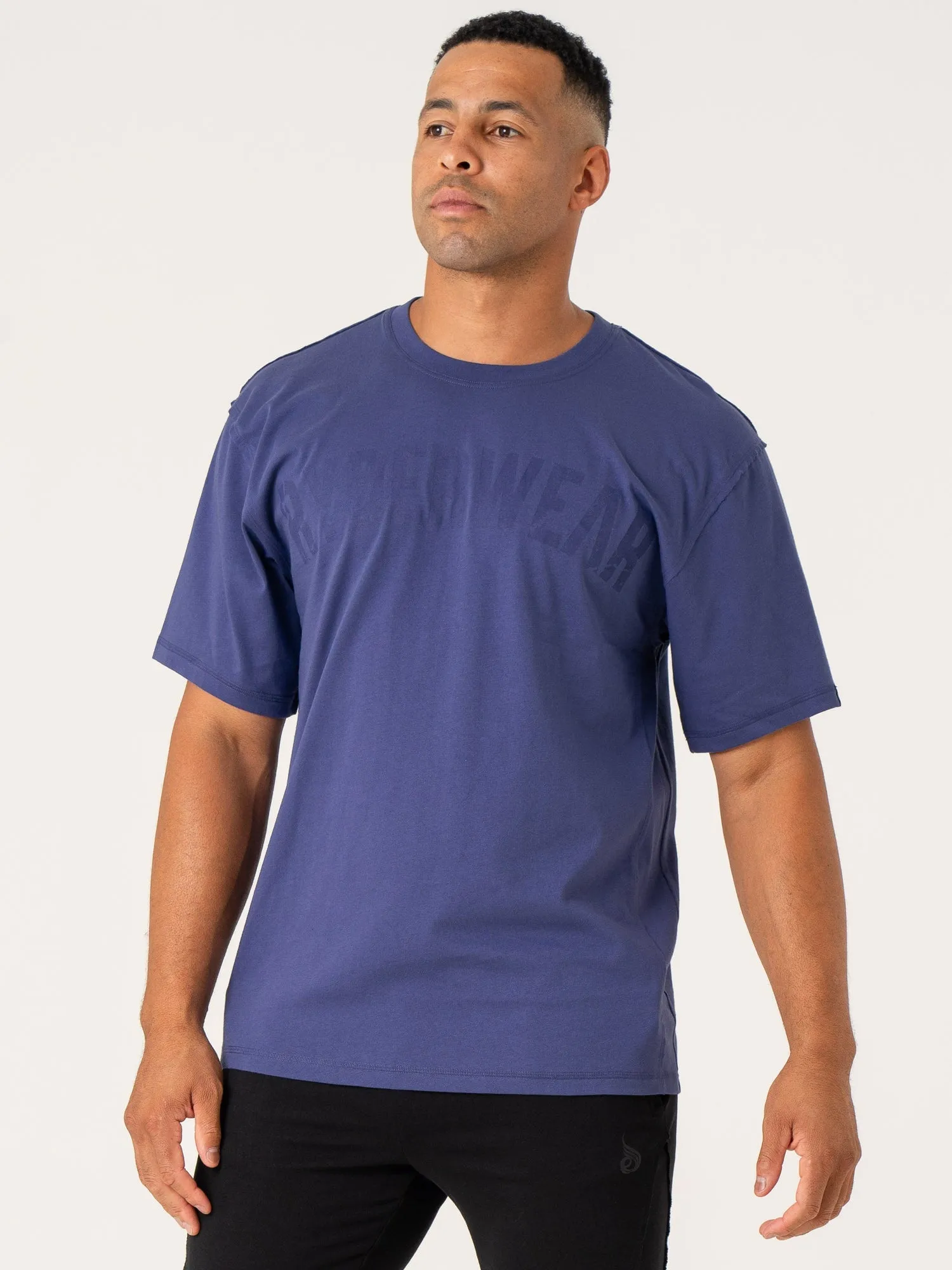 Force Oversized T-Shirt - Indigo comfy fit