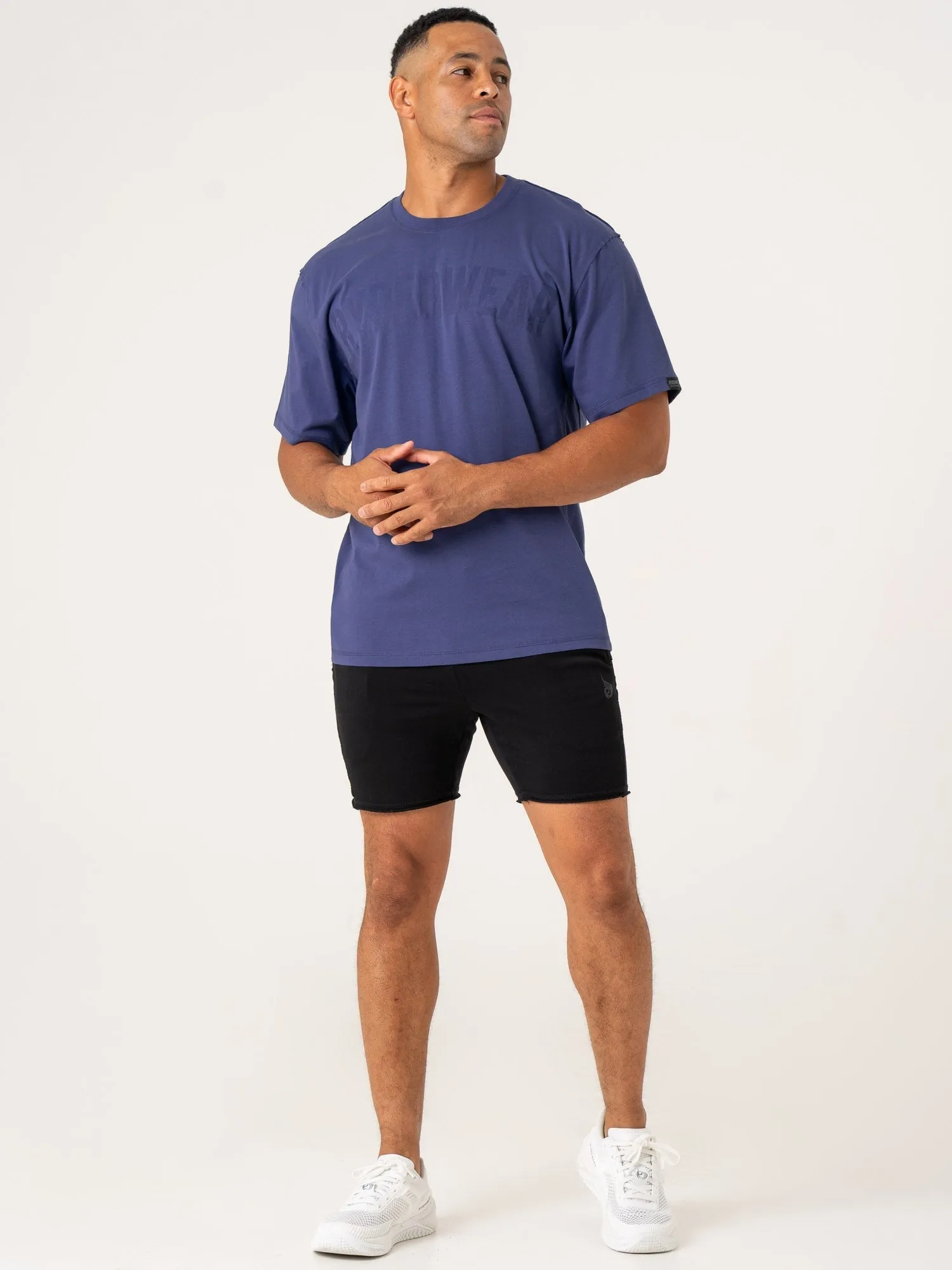 Force Oversized T-Shirt - Indigo casual friday