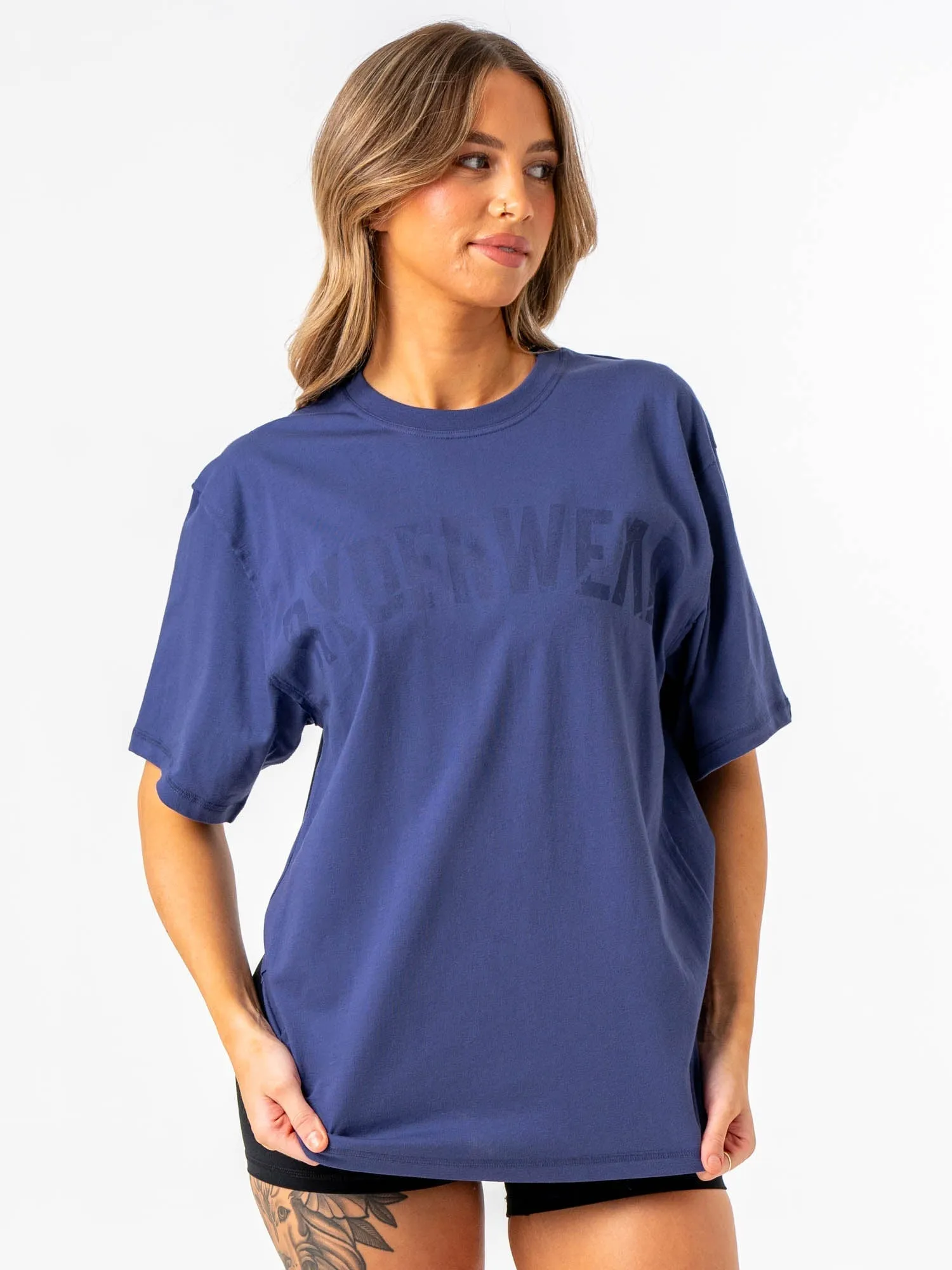 Force Oversized T-Shirt - Indigo sunny energy