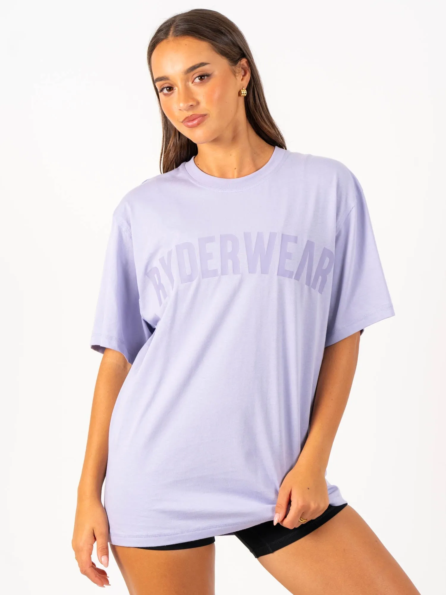 Force Oversized T-Shirt - Lavender vintage inspired