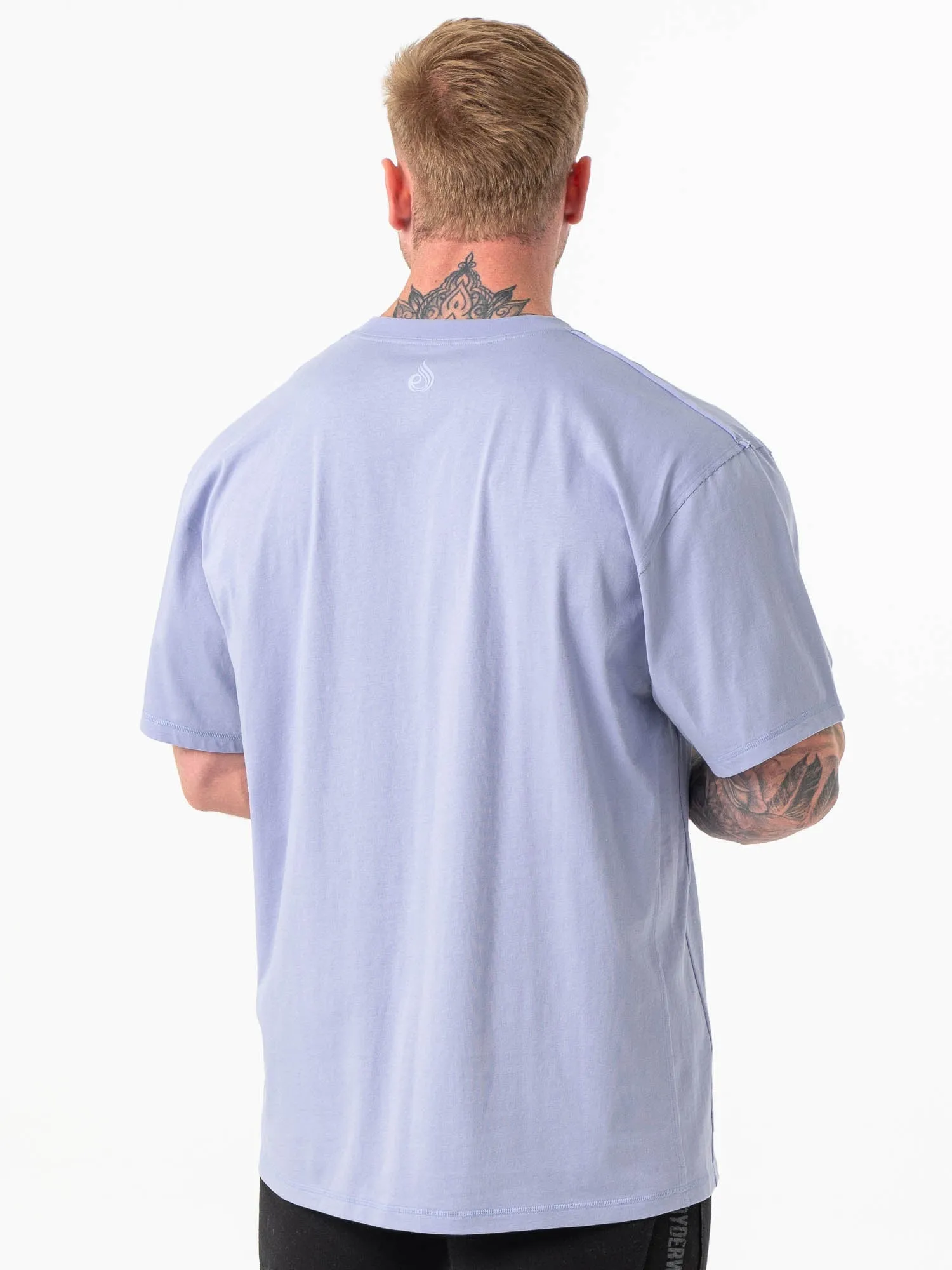 Force Oversized T-Shirt - Lilac Blue casual trend