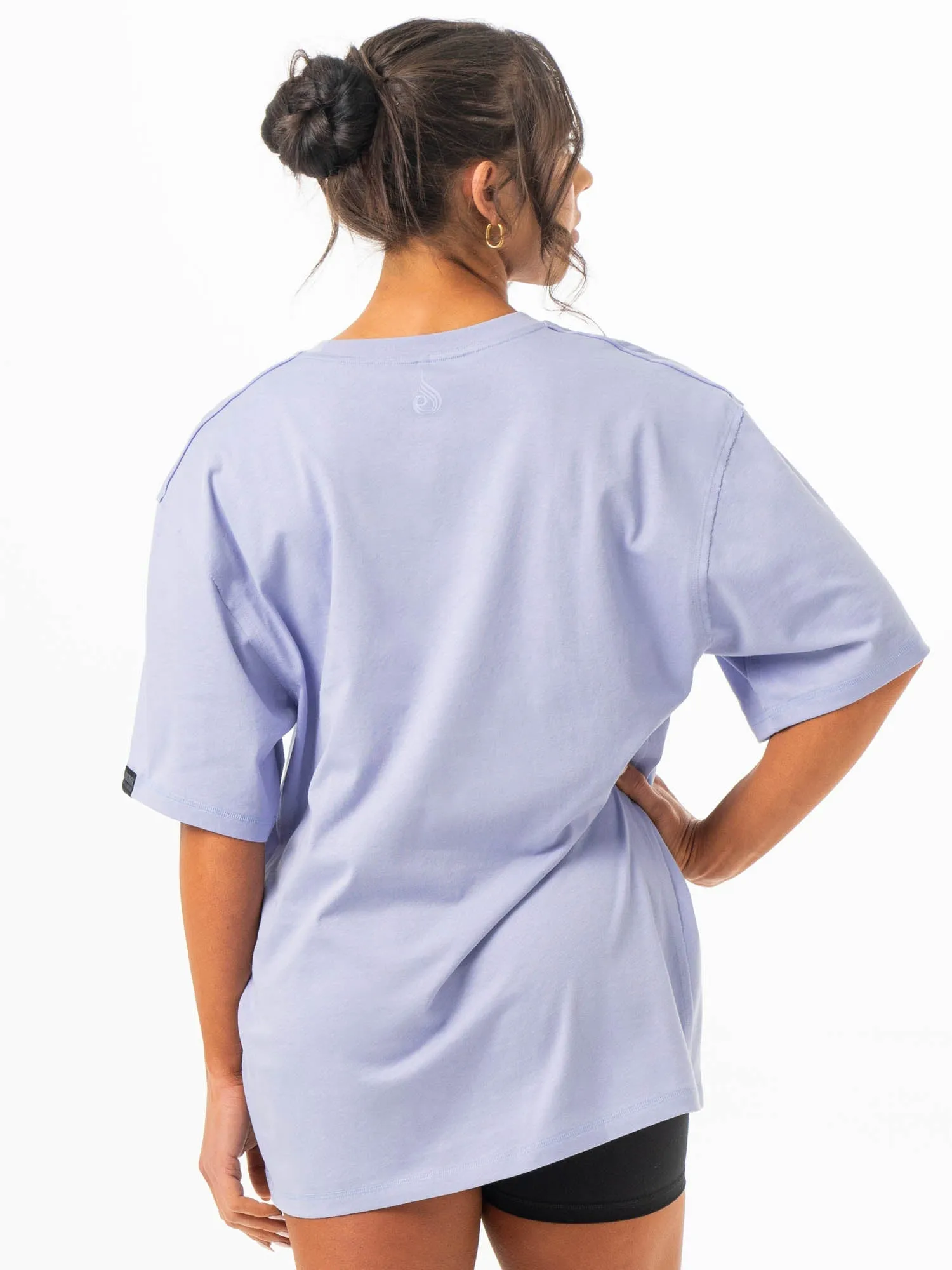 Force Oversized T-Shirt - Lilac Blue urban vibe
