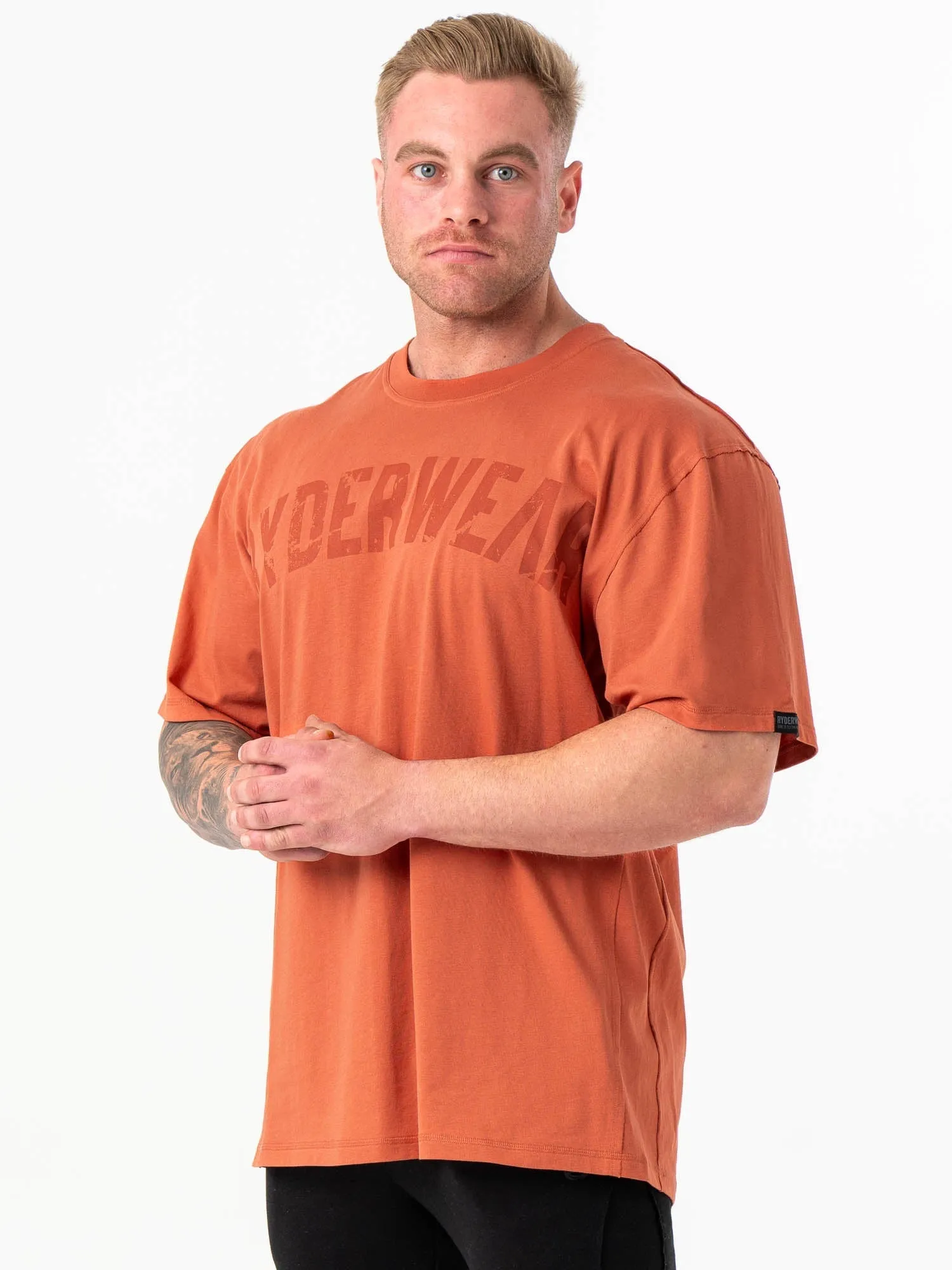 Force Oversized T-Shirt - Terracotta high quality
