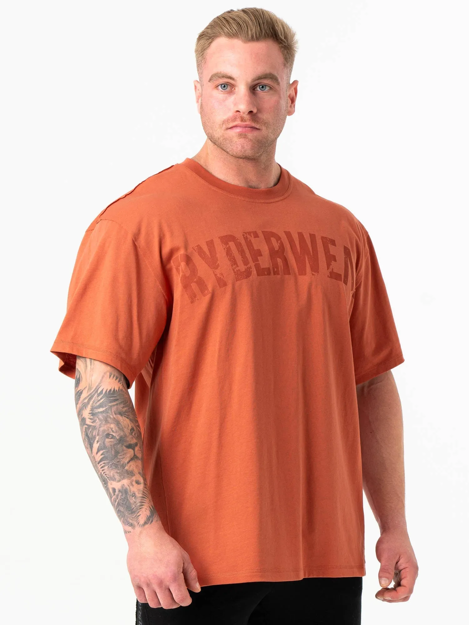 Force Oversized T-Shirt - Terracotta family set
