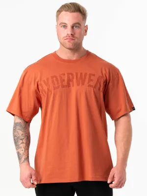 Force Oversized T-Shirt - Terracotta art lover