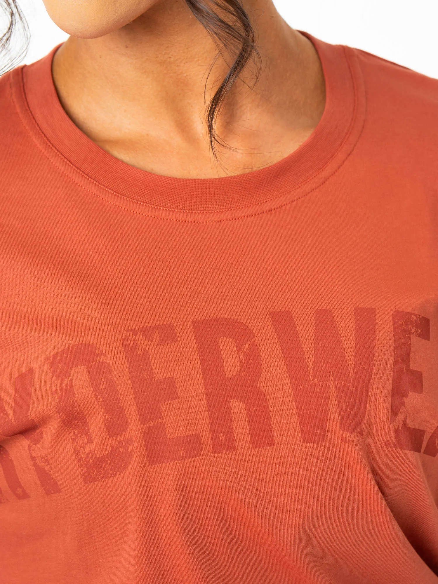 Force Oversized T-Shirt - Terracotta comfy durable