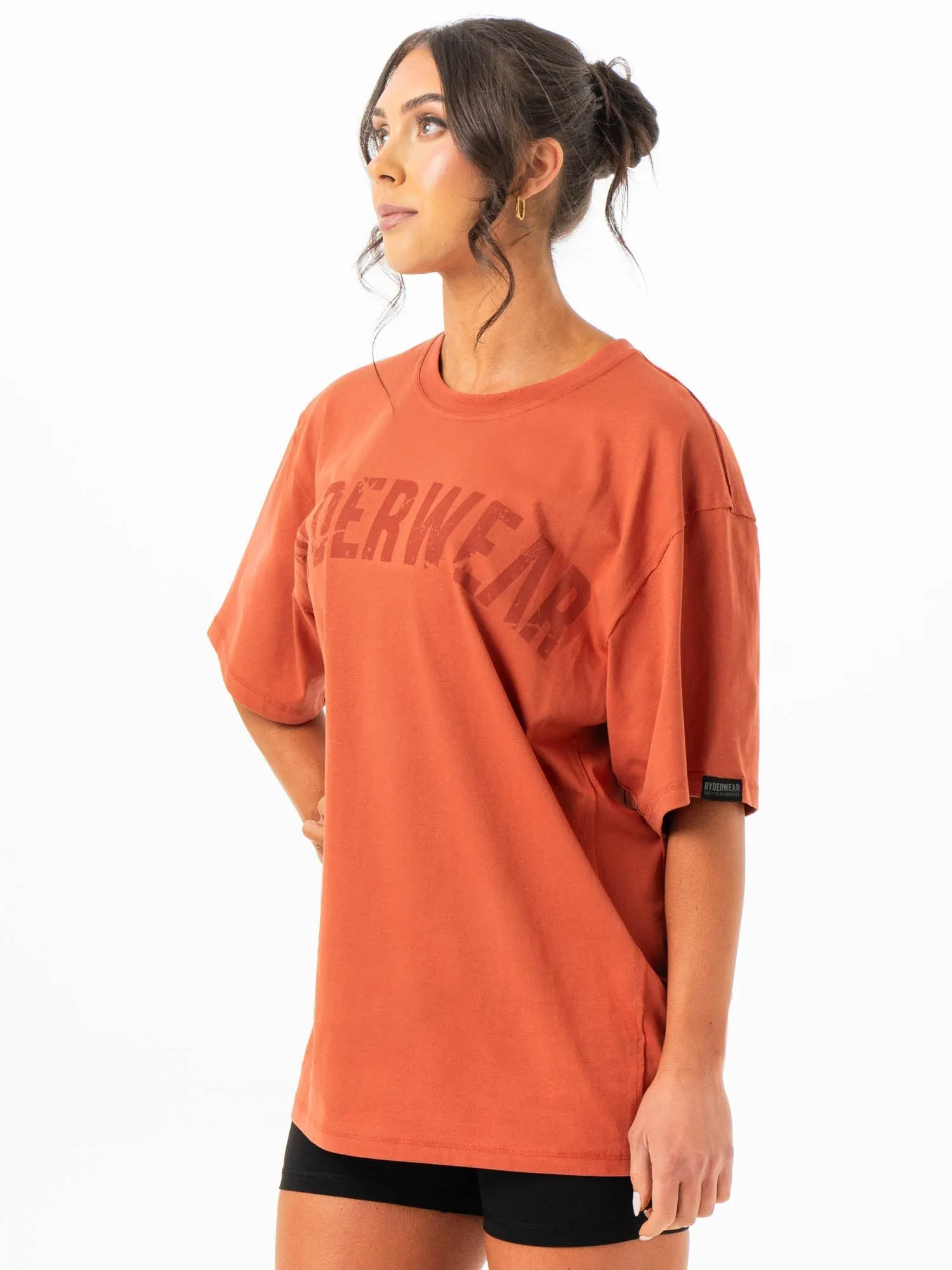 Force Oversized T-Shirt - Terracotta limited run