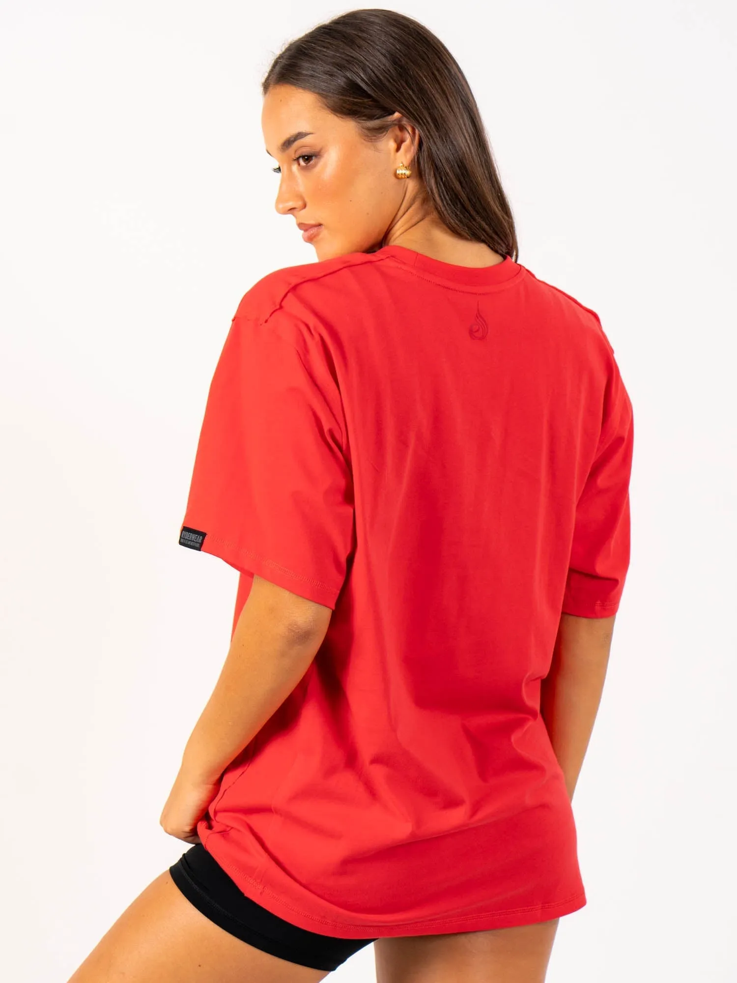 Force Oversized T-Shirt - Watermelon elegant vibe