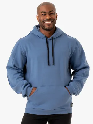 Force Pullover Hoodie - Blue urban edge