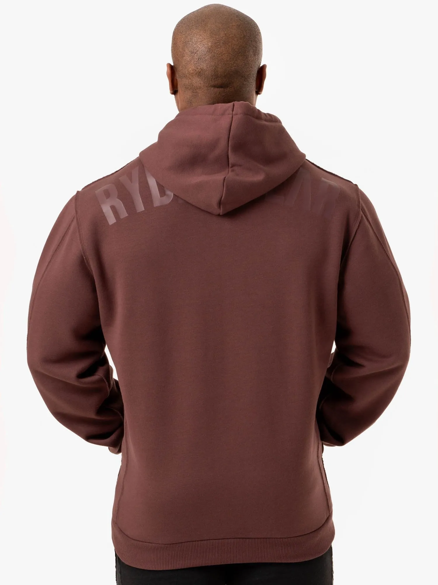 Force Pullover Hoodie - Brick warm core
