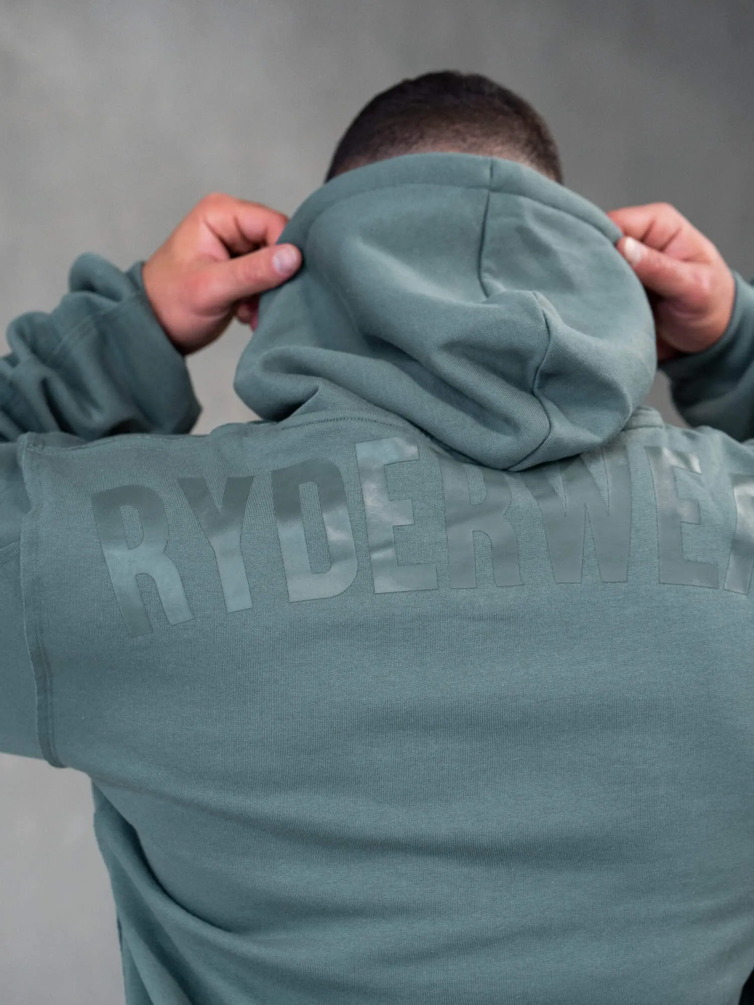 Force Pullover Hoodie - Fern Green layering piece