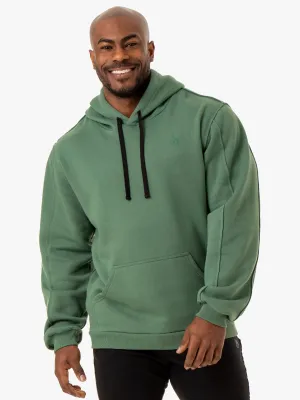 Force Pullover Hoodie - Green gym wear