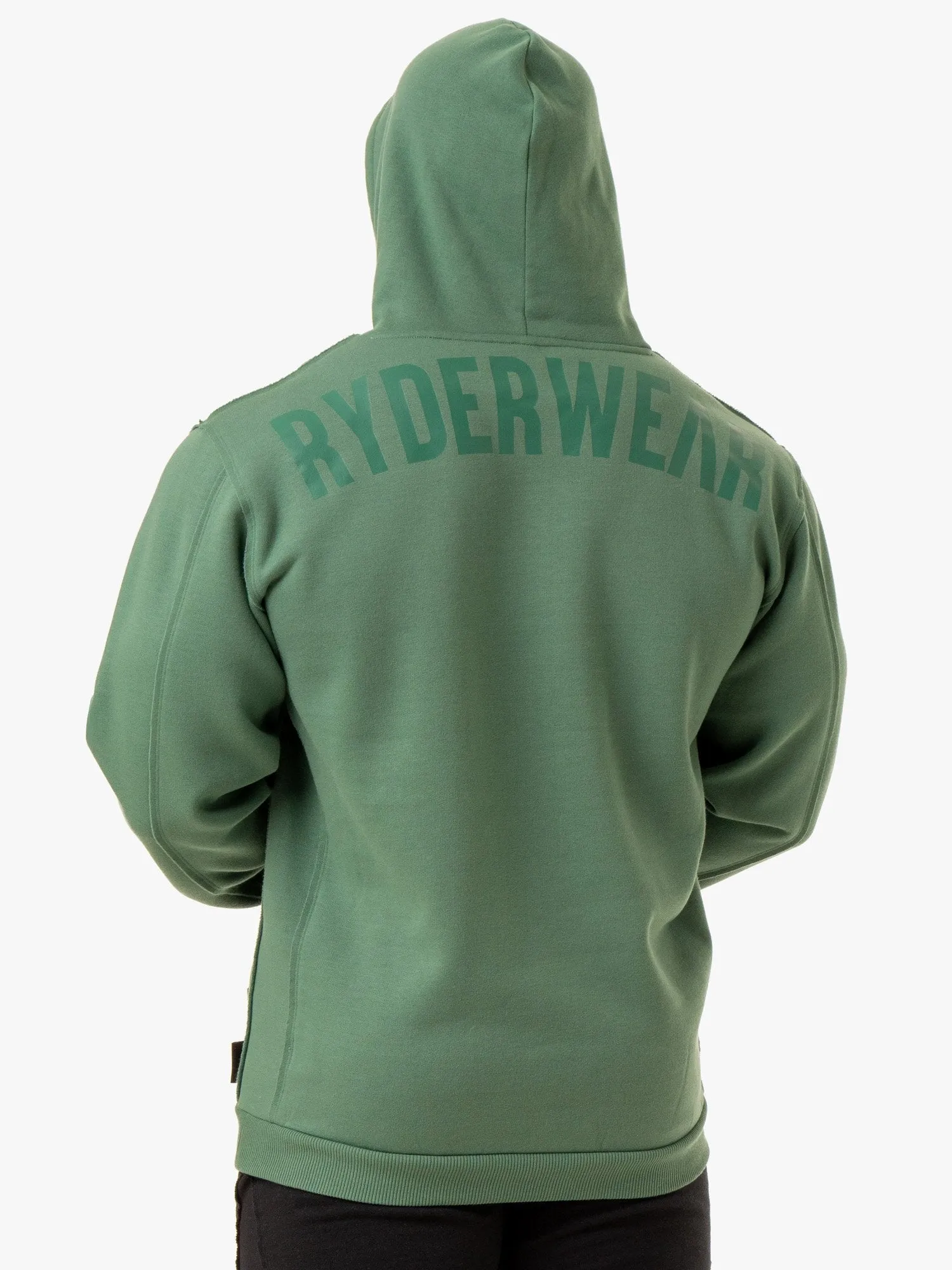 Force Pullover Hoodie - Green relaxed fit