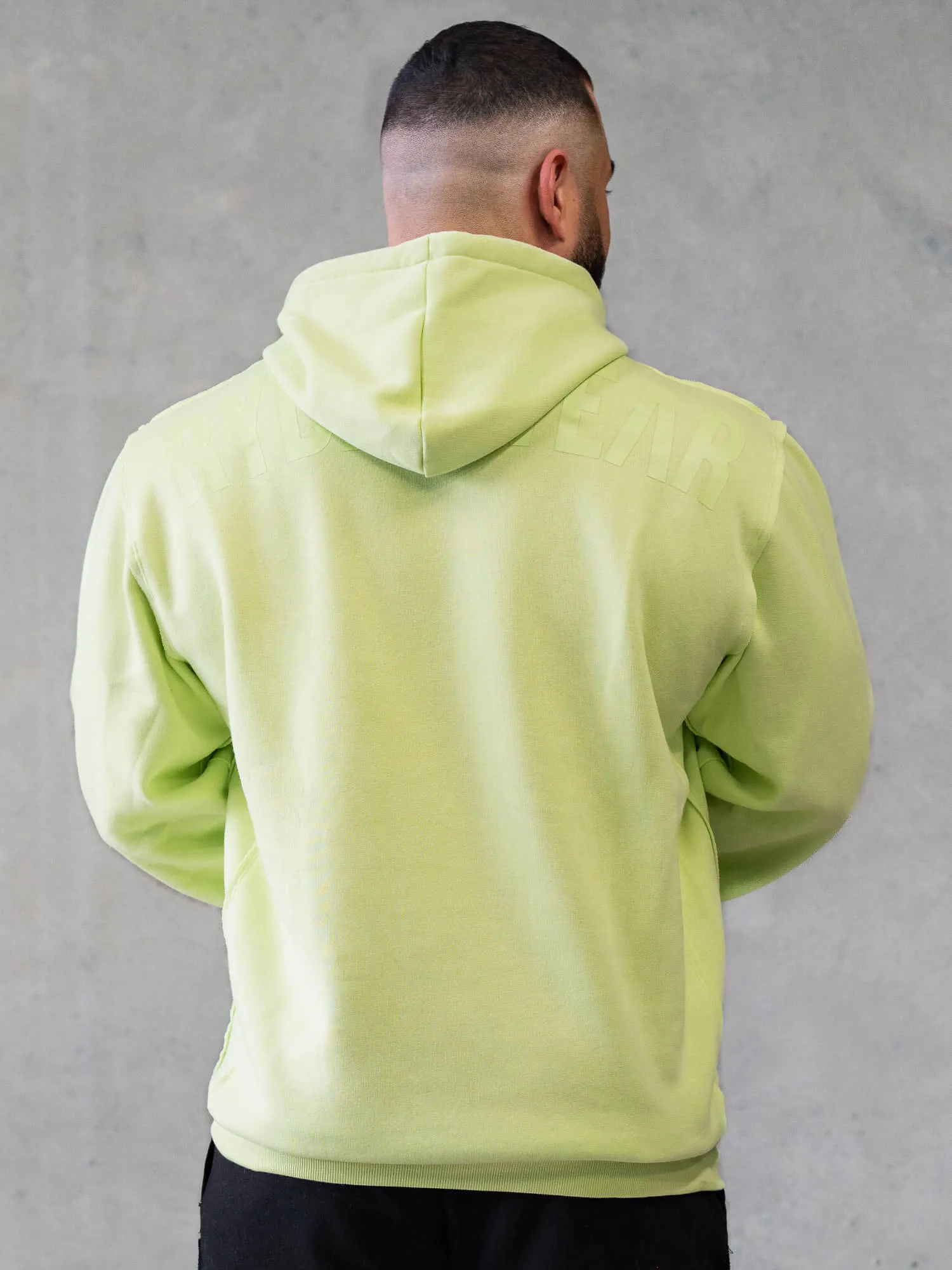 Force Pullover Hoodie - Lime eco fabric