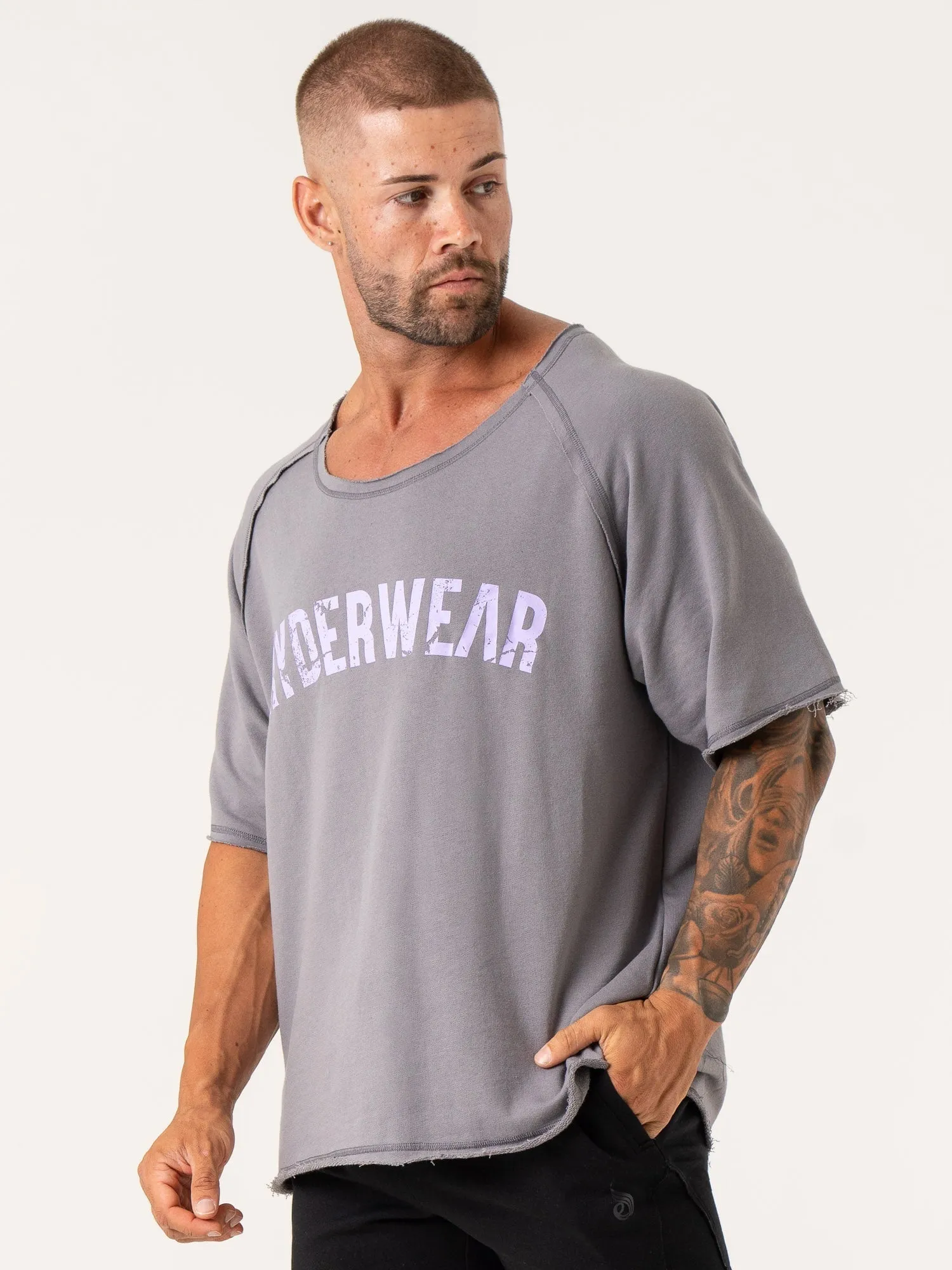 Force Rag Top - Charcoal cozy style
