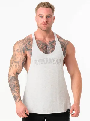 Force Stringer - Chalk Grey Marl free stretch