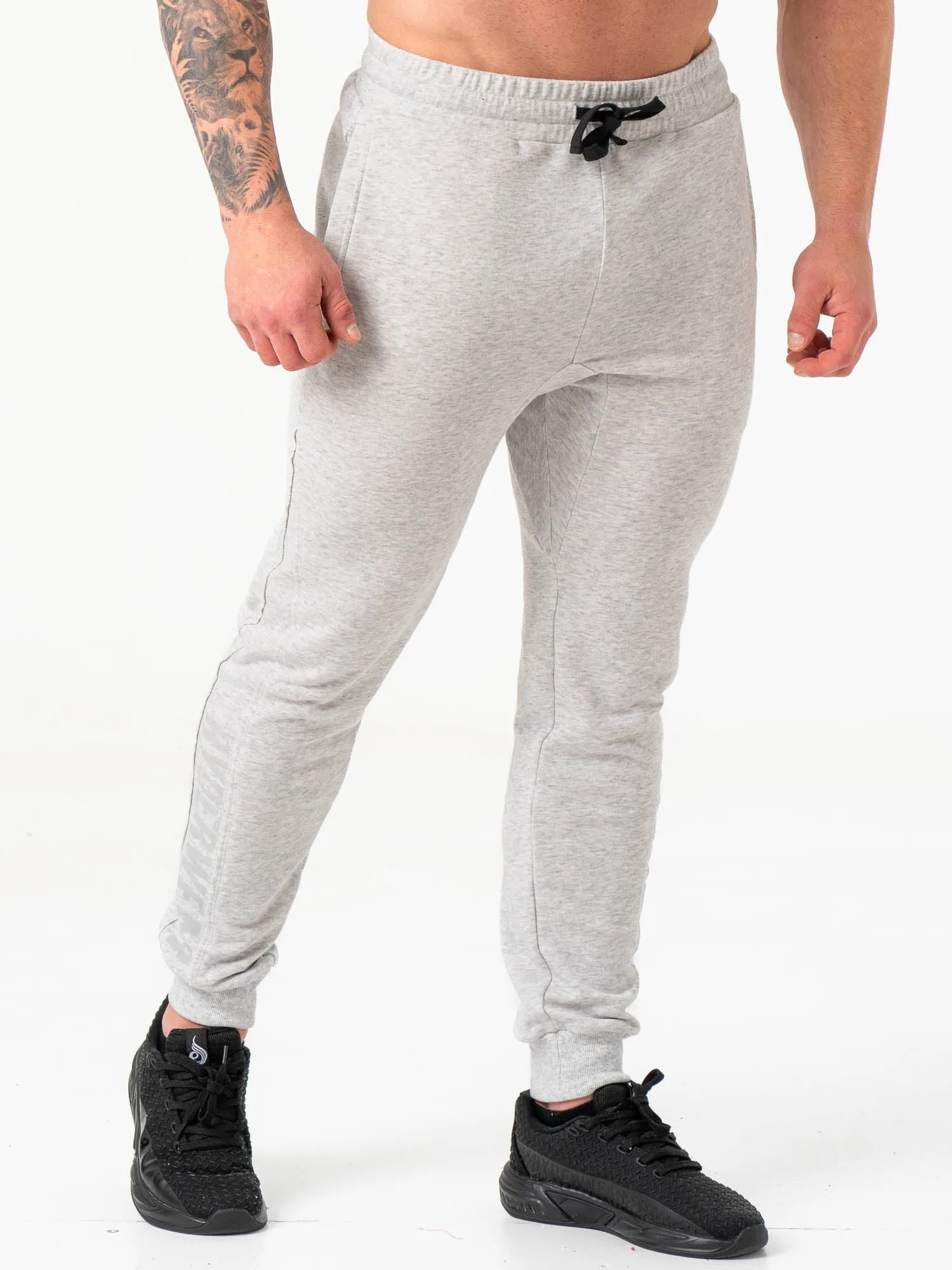Force Track Pants - Chalk Grey Marl Light Durable
