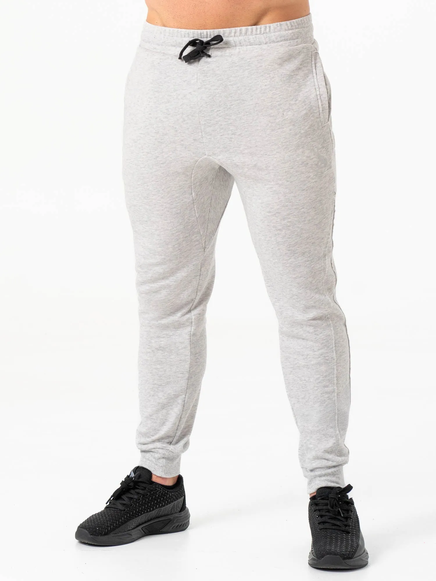 Force Track Pants - Chalk Grey Marl Quick Ventilation