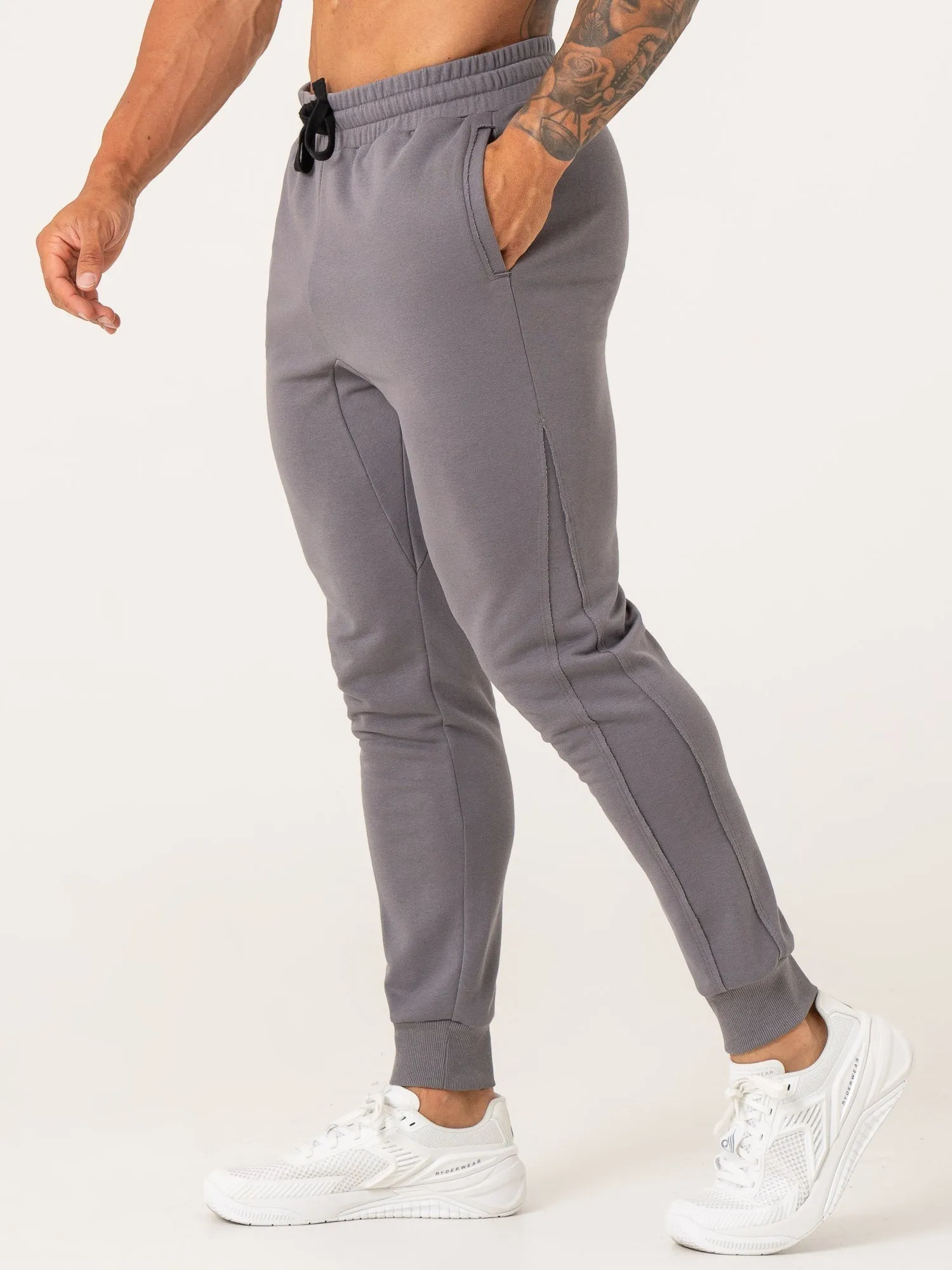 Force Track Pants - Charcoal No Restriction