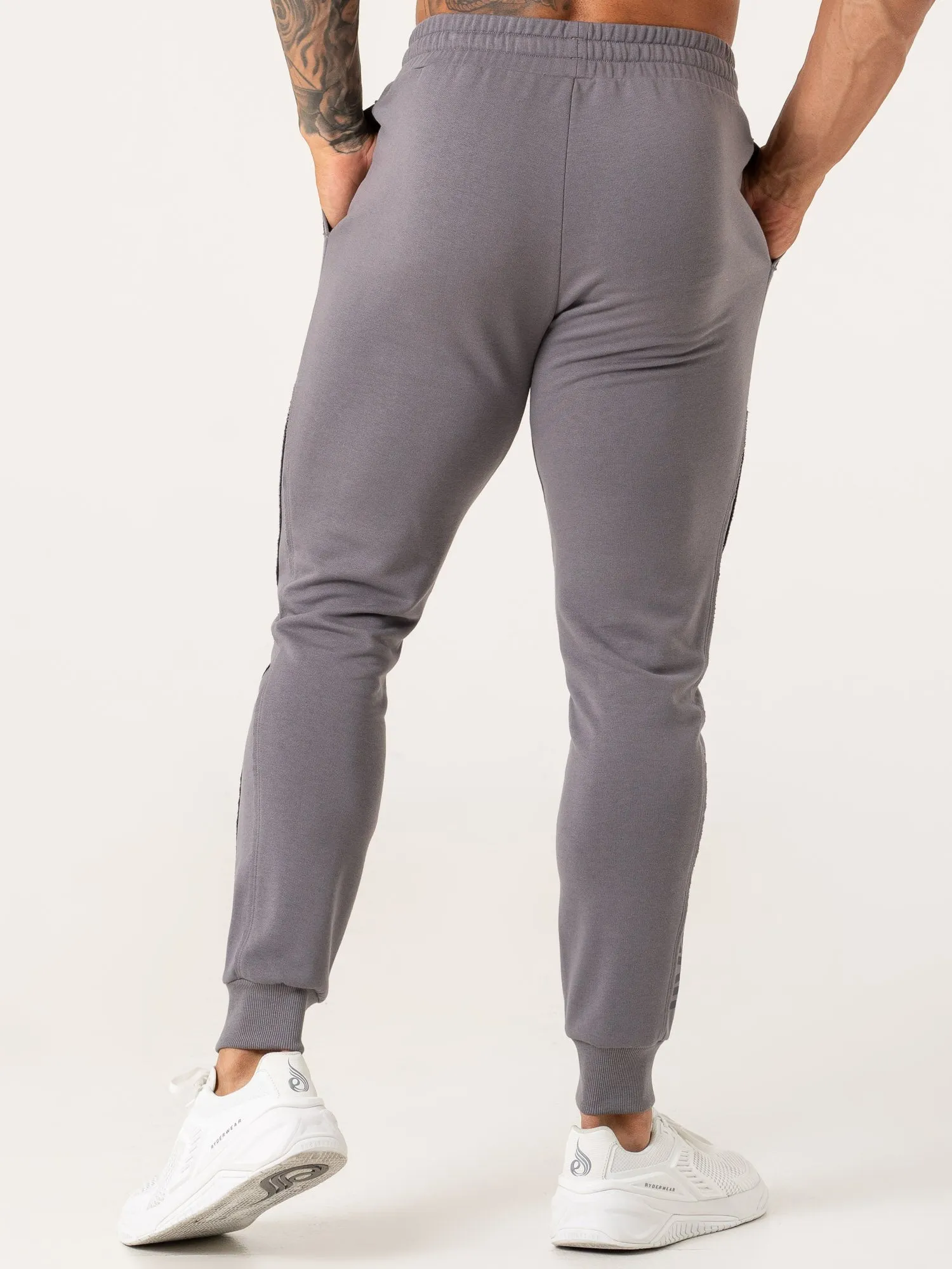 Force Track Pants - Charcoal Minimal Fashion