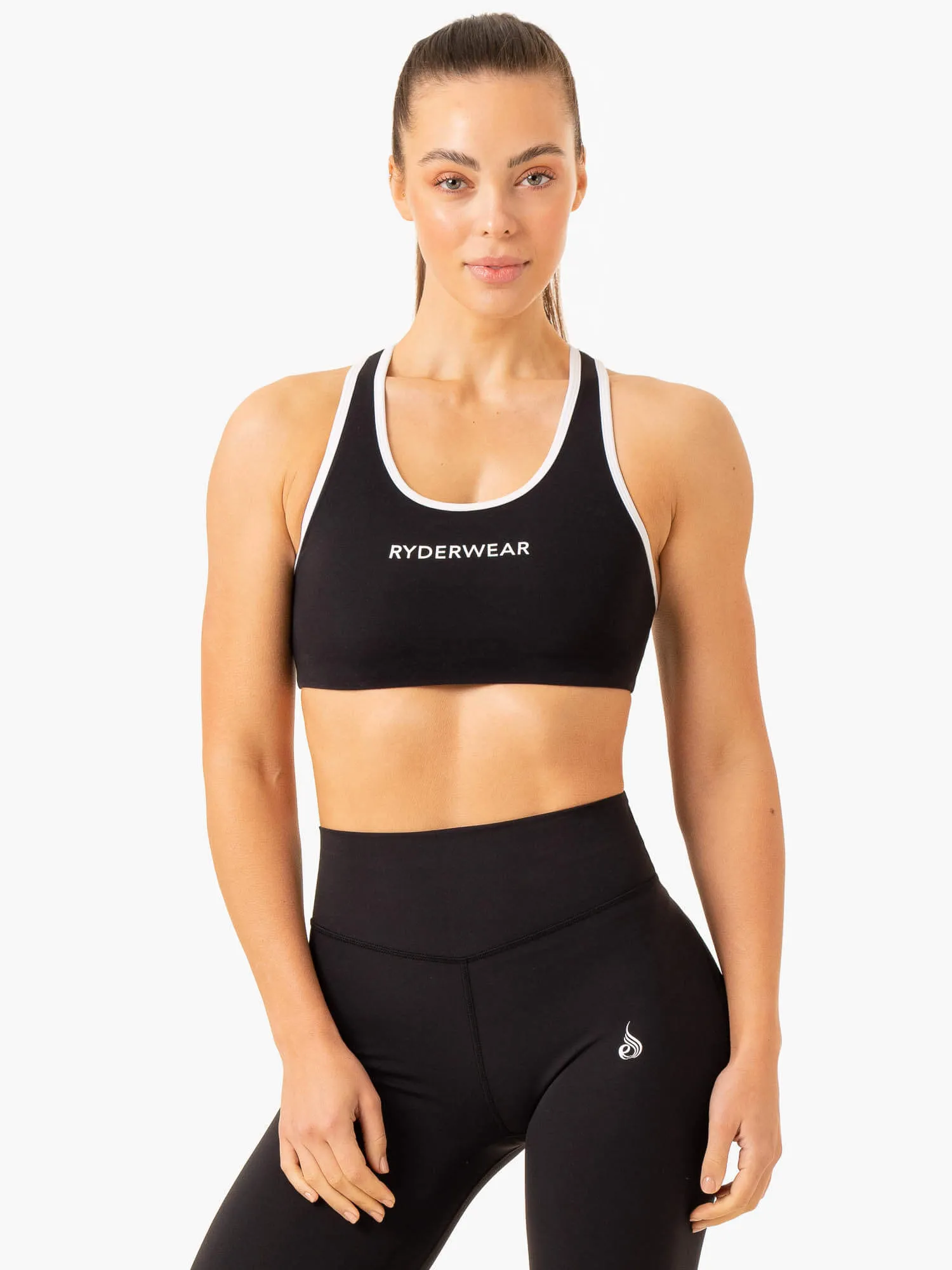 Frequency High Impact Sports Bra - Black Air Flow
