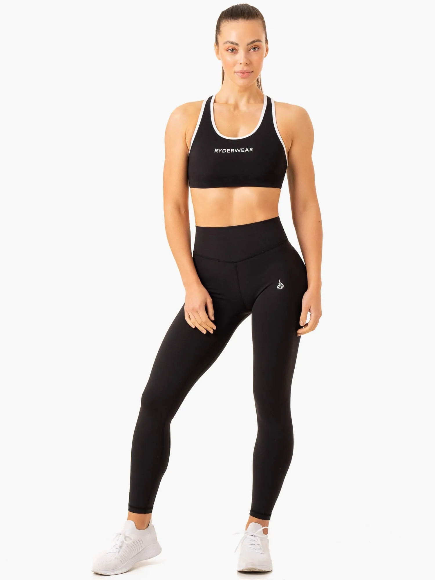 Frequency High Impact Sports Bra - Black Style Variety