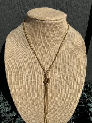 Fringe Lariat Necklace Cultural Flavor