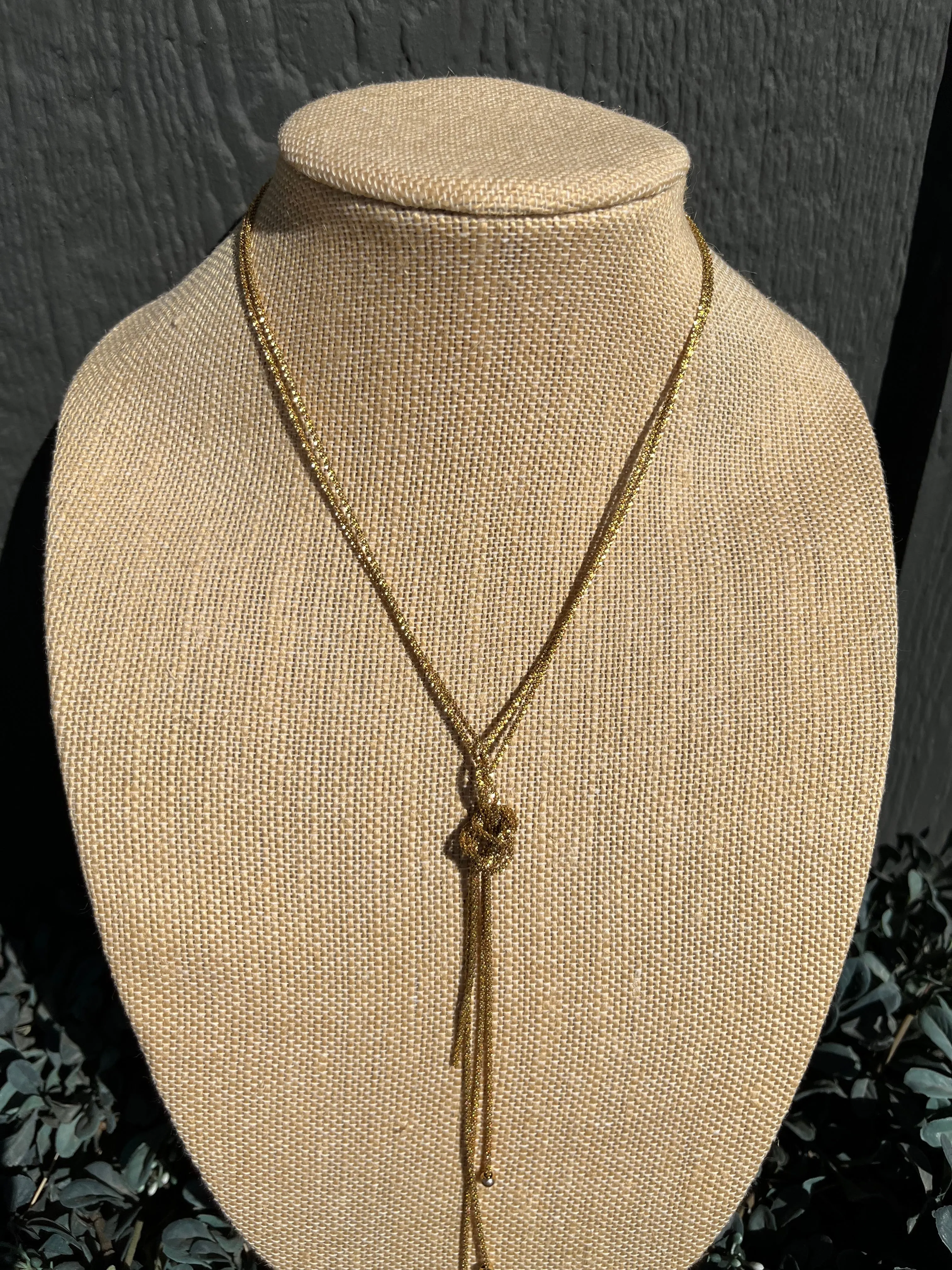 Fringe Lariat Necklace Cultural Flavor