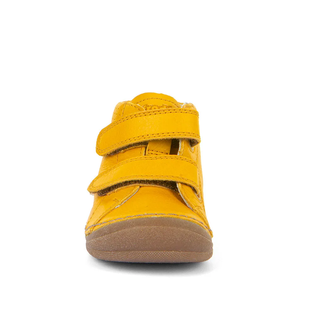 Froddo Boy's and Girl's Paix Up Casual Shoes - Dark Yellow soft lining