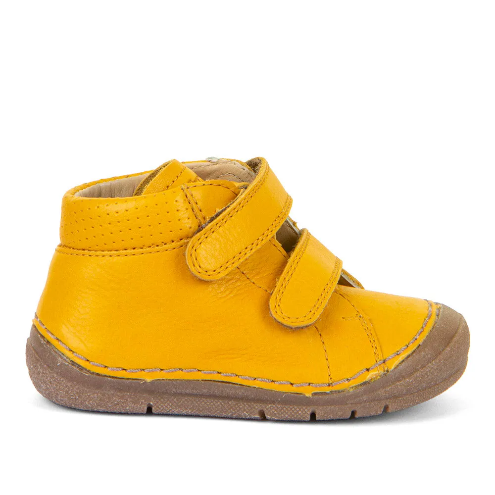 Froddo Boy's and Girl's Paix Up Casual Shoes - Dark Yellow hang out