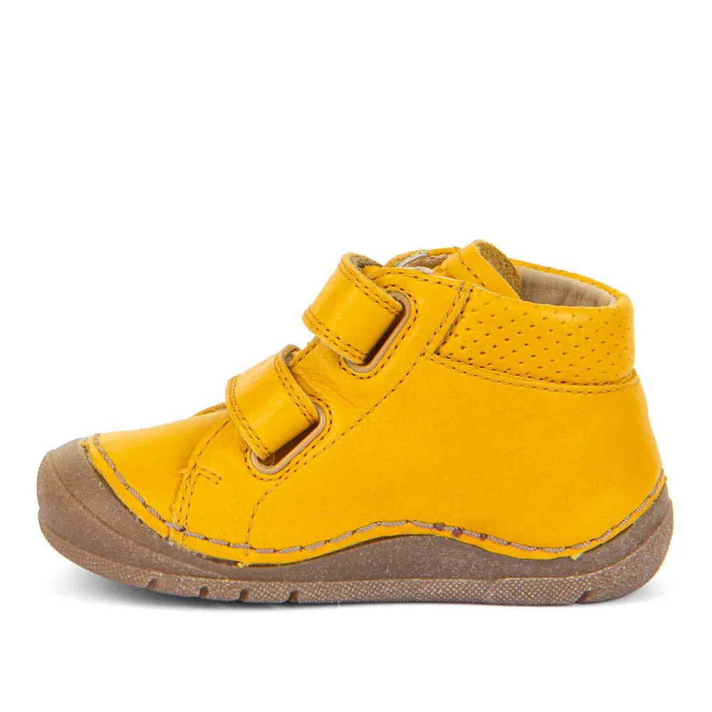 Froddo Boy's and Girl's Paix Up Casual Shoes - Dark Yellow street smart