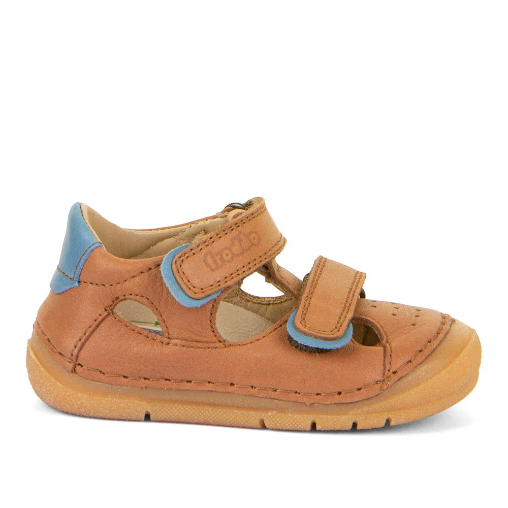 Froddo Boy's and Girl's Paix Up Double Sandals - Brown Daily Walk