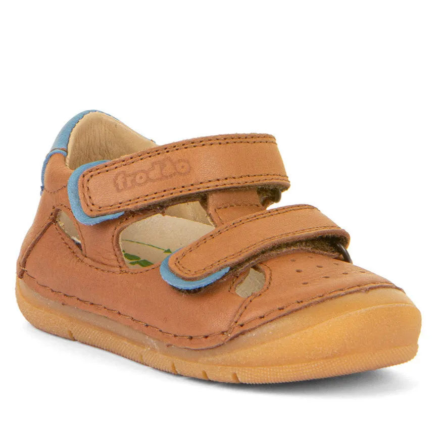 Froddo Boy's and Girl's Paix Up Double Sandals - Brown style easy