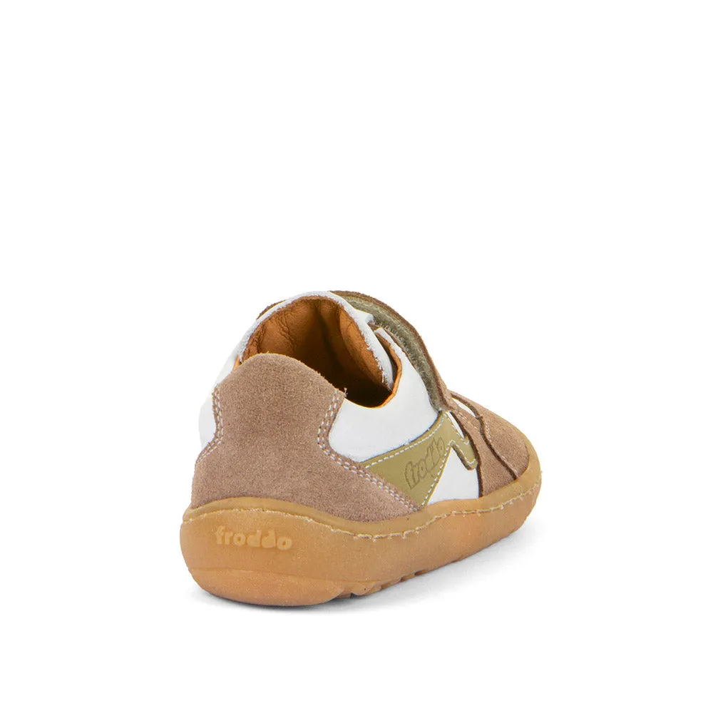 Froddo Boy's and Girl's Splash Casual Shoes - White trend touch