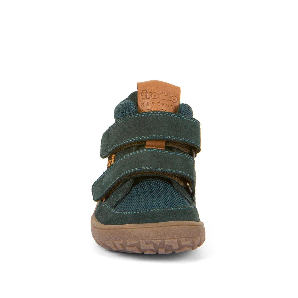 Froddo Boy's and Girl's Tex Autumn Barefoot Ankle Boots - Petroleum soft padding